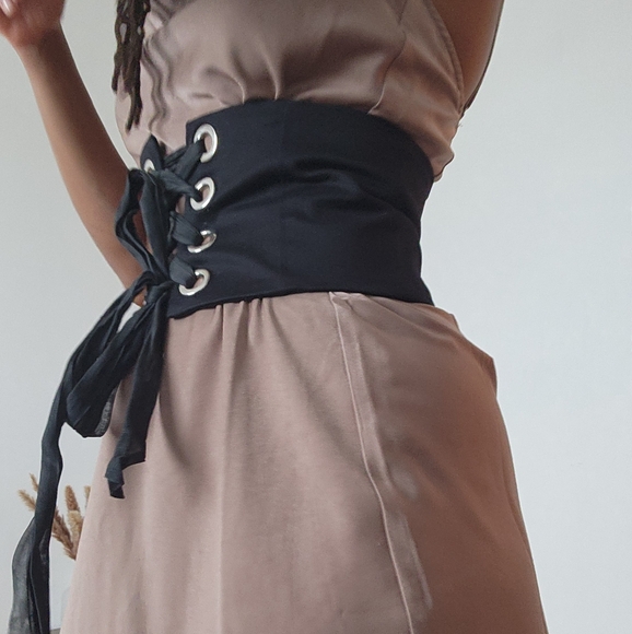 ZARA Large Waist Belt w/ ribbon - Picture 2 of 6